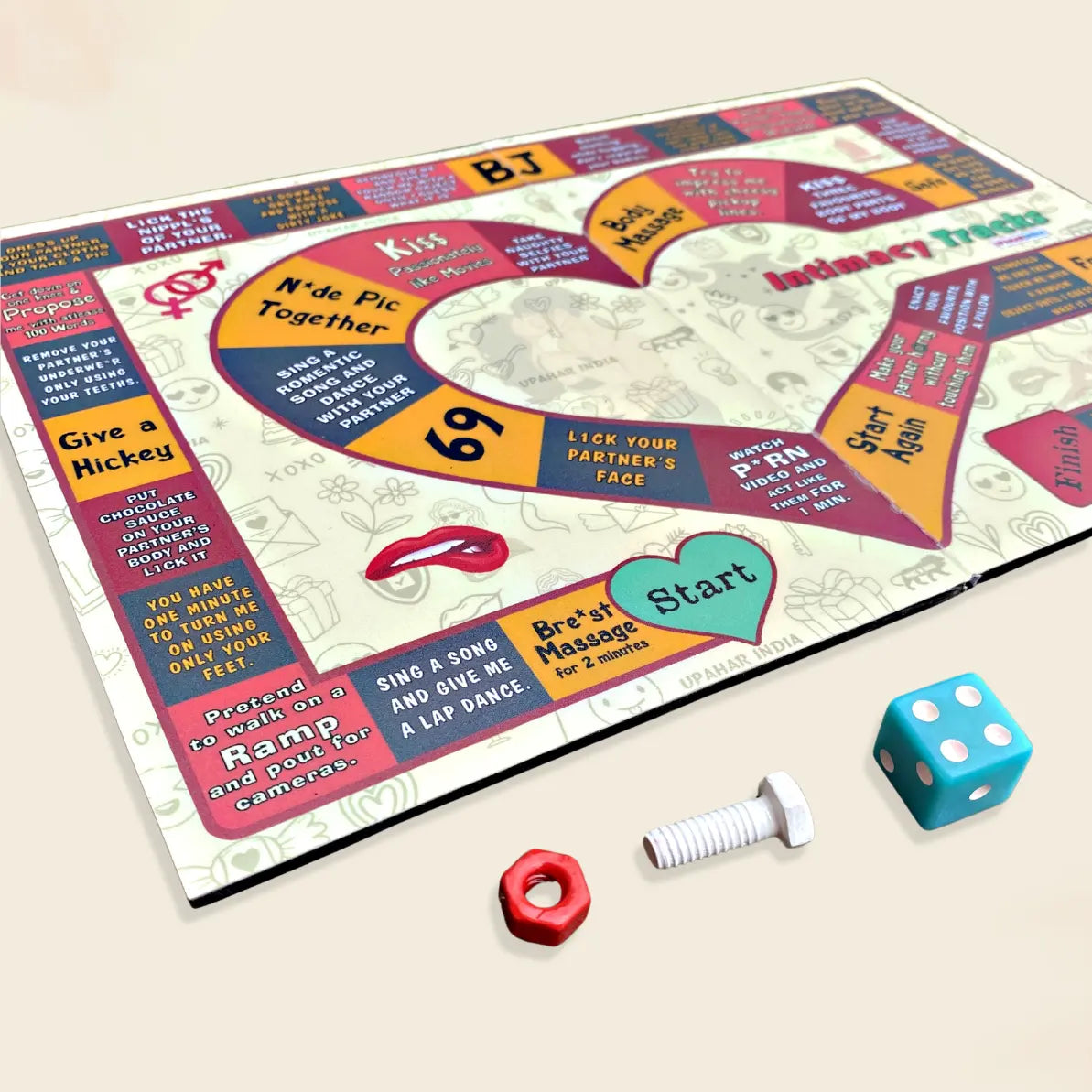 Intimacy Tracks | Naughty Board Game for Couples